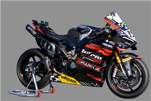 Painted Race Fairings Ducati Panigale V4 V4S V4R 2025 + Winglets - MXPCRV18396