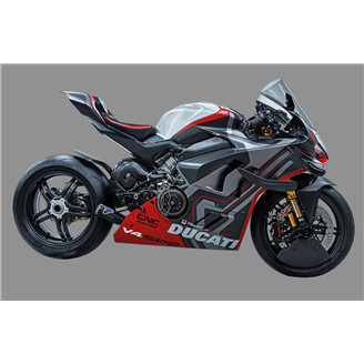 Painted Race Fairings Ducati Panigale V4 V4S V4R 2022-2024 - MXPCRV18397