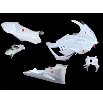 Bmw S1000 RR 2025-2026 Verkleidung mit Hoecker ohne Kotflugel - MXPCRD18410