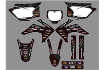 Sticker set compatible with per HONDA CRF 230F BIKER 2019 - MXPKAD18474
