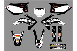 Aufkleber Satz kompatibel mit per HONDA CRF 230F BIKER 2019 - MXPKAD18473