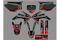 Sticker set compatible with per HONDA CRF 230F BIKER 2019 - MXPKAD18472