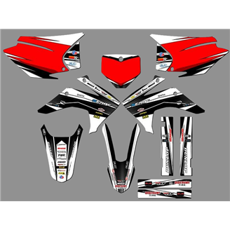 Kit de pegatinas compatible con per HONDA CRF 230F BIKER 2019 - MXPKAD18469