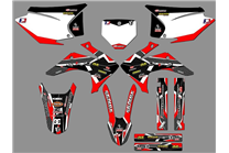 Sticker set compatible with per HONDA CRF 230F BIKER 2019 - MXPKAD18462