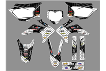 Sticker set compatible with per HONDA CRF 230F BIKER 2019 - MXPKAD18461