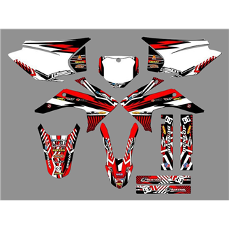 Kit de pegatinas compatible con per HONDA CRF 230 2015 - 2020 - MXPKAD18454