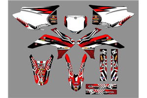 Kit de pegatinas compatible con per HONDA CRF 230 2015 - 2020 - MXPKAD18454