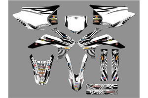 Sticker set compatible with per HONDA CRF 230 2015 - 2020 - MXPKAD18453