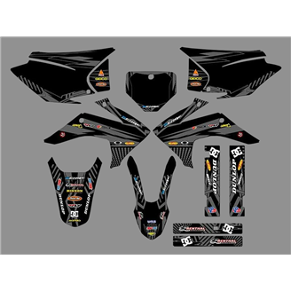 Kit de pegatinas compatible con per HONDA CRF 230 2015 - 2020 - MXPKAD18452