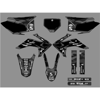 Aufkleber Satz kompatibel mit per HONDA CRF 230 2015 - 2020 - MXPKAD18450