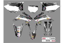 Sticker set compatible with per HONDA CRF 230 2015 - 2020 - MXPKAD18449