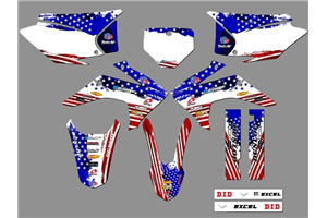 Kit de pegatinas compatible con per HONDA CRF 230 2015 - 2020 - MXPKAD18442