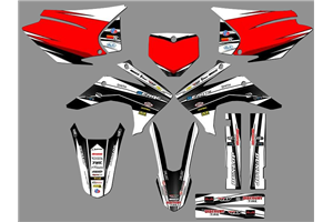 Aufkleber Satz kompatibel mit per HONDA CRF 230 2015 - 2020 - MXPKAD18440