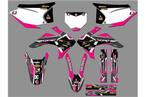 Sticker set compatible with per HONDA CRF 230 2015 - 2020 - MXPKAD18439