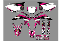 Sticker set compatible with per HONDA CRF 230 2015 - 2020 - MXPKAD18438