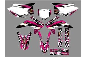 Kit adesivi compatibile con per HONDA CRF 230 2015 - 2020 - MXPKAD18438