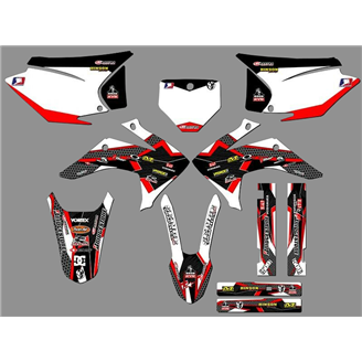 Sticker set compatible with per HONDA CRF 230 2015 - 2020 - MXPKAD18431