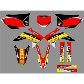 Kit adesivi compatibile con per HONDA CRF 230 2015 - 2020 - MXPKAD18430