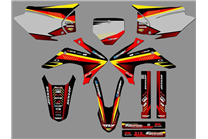Sticker set compatible with per HONDA CRF 230 2015 - 2020 - MXPKAD18429