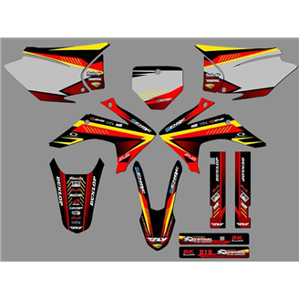 Kit adesivi compatibile con per HONDA CRF 230 2015 - 2020 - MXPKAD18429