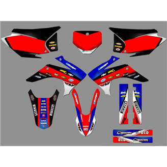 Aufkleber Satz kompatibel mit per HONDA CRF 230 2015 - 2020 - MXPKAD18427