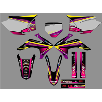 Aufkleber Satz kompatibel mit per HONDA CRF 230 2015 - 2020 - MXPKAD18426