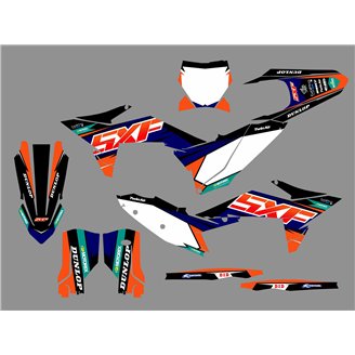 Sticker set compatible with per KTM SX-F 250 - 450 2025 - MXPKAD18491