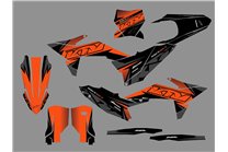 Kit Autocollants compatible avec per KTM SX-F 250 - 450 2025 - MXPKAD18489