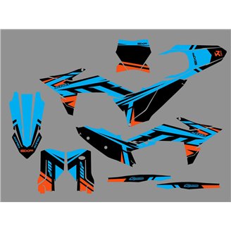 Sticker set compatible with per KTM SX-F 250 - 450 2025 - MXPKAD18488