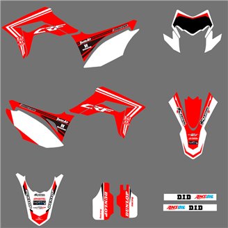 Kit adesivi compatibile con per HONDA CRF 150L 2019 - 2022 - MXPKAD16946