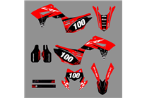 Sticker set compatible with per HONDA CRF 150L 2019 - 2022 - MXPKAD18498