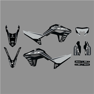 Kit adesivi compatibile con per HONDA CRF 300L 2021-2024 - MXPKAD18532