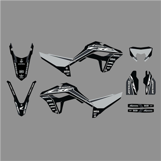 Kit adesivi compatibile con per HONDA CRF 300L 2021-2024 - MXPKAD18530