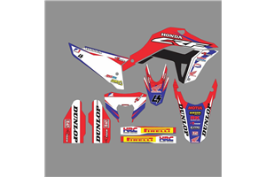 Kit adesivi compatibile con per HONDA CRF 300L 2021-2024 - MXPKAD18528