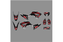 Sticker set compatible with per HONDA CRF 300L 2021-2024 - MXPKAD18527