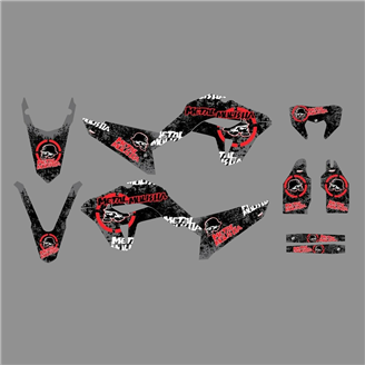 Sticker set compatible with per HONDA CRF 300L 2021-2024 - MXPKAD18527