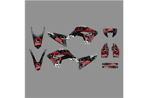 Kit adesivi compatibile con per HONDA CRF 300L 2021-2024 - MXPKAD18527