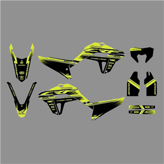 Kit adesivi compatibile con per HONDA CRF 300L 2021-2024 - MXPKAD18525
