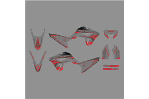 Kit adesivi compatibile con per HONDA CRF 300L 2021-2024 - MXPKAD18524