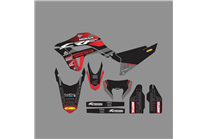 Sticker set compatible with per HONDA CRF 300L 2021-2024 - MXPKAD18523