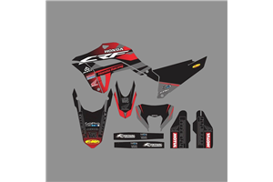 Kit adesivi compatibile con per HONDA CRF 300L 2021-2024 - MXPKAD18523