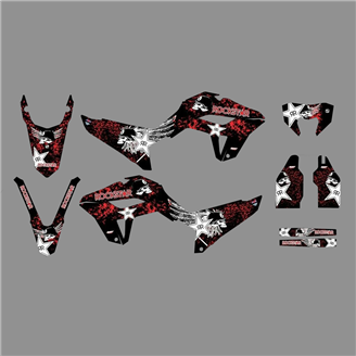 Kit adesivi compatibile con per HONDA CRF 300L 2021-2024 - MXPKAD18521