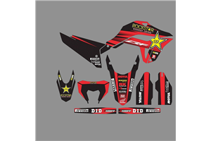 Kit de pegatinas compatible con per HONDA CRF 300L 2021-2024 - MXPKAD18520