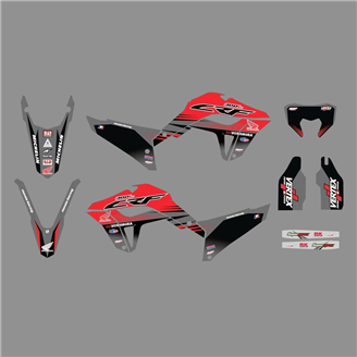 Aufkleber Satz kompatibel mit per HONDA CRF 300L 2021-2024 - MXPKAD18519