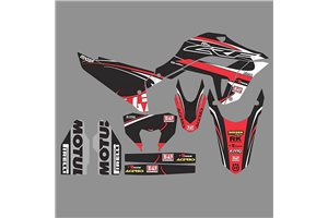Kit adesivi compatibile con per HONDA CRF 300L 2021-2024 - MXPKAD18518