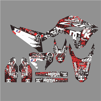 Sticker set compatible with per HONDA CRF 300L 2021-2024 - MXPKAD18516