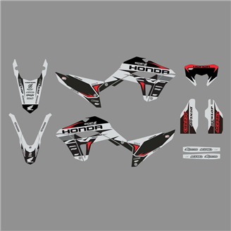 Kit de pegatinas compatible con per HONDA CRF 300L 2021-2024 - MXPKAD18514