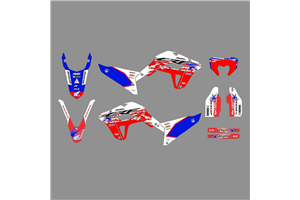 Kit Autocollants compatible avec per HONDA CRF 300L 2021-2024 - MXPKAD18512