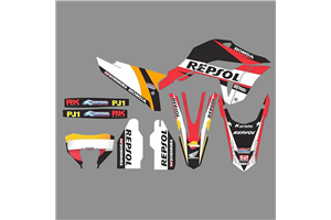 Kit adesivi compatibile con per HONDA CRF 300L 2021-2024 - MXPKAD18509