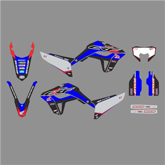 Sticker set compatible with per HONDA CRF 300L 2021-2024 - MXPKAD18506